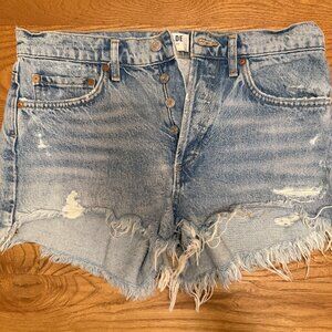 AGOLDE Parker Vintage Cut Off Short in Swapmeet, 27